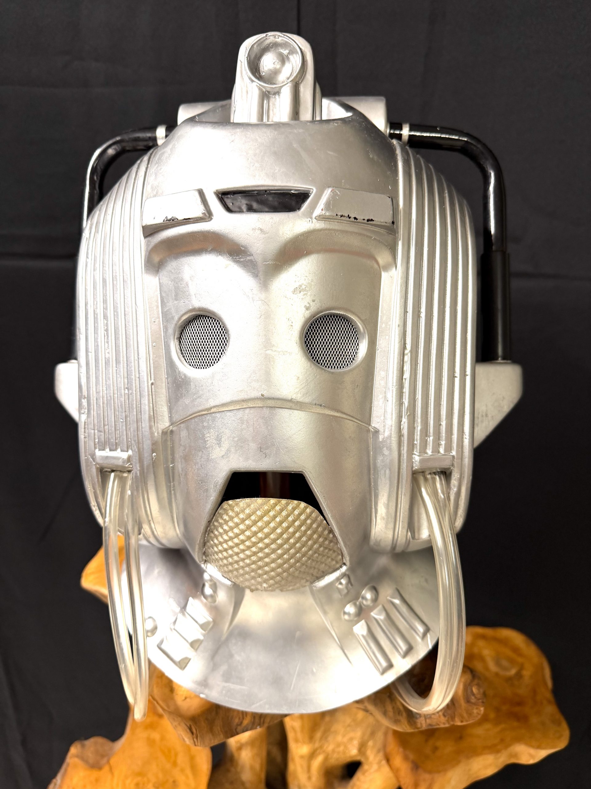 Cyberman Silver Nemesis detail