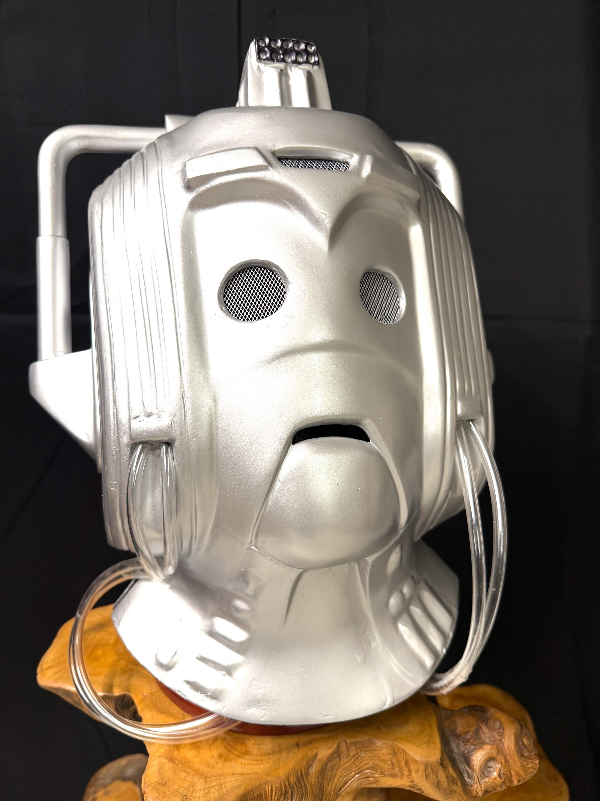 Cyberman helmet detail