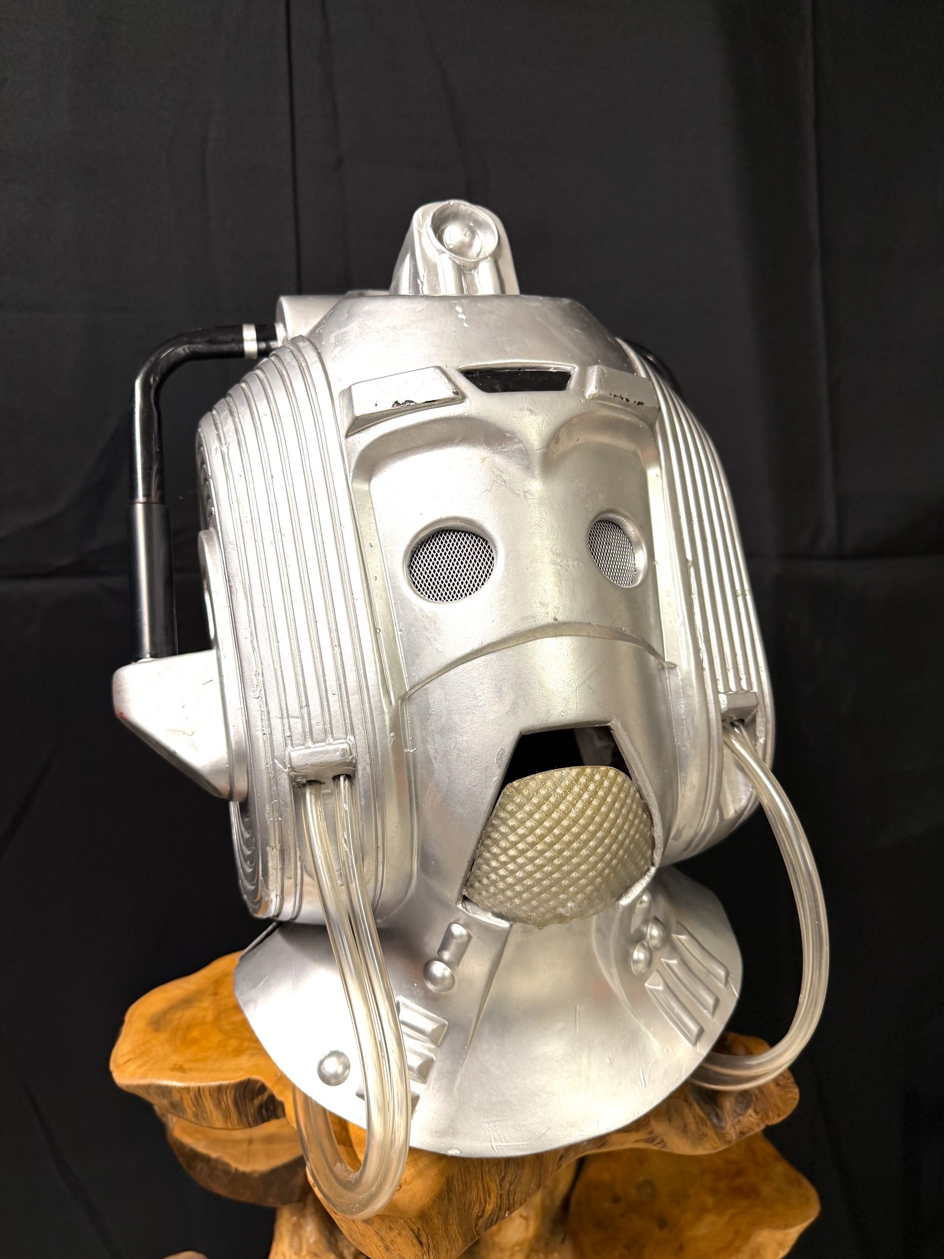 Cyberman Silver Nemesis side view